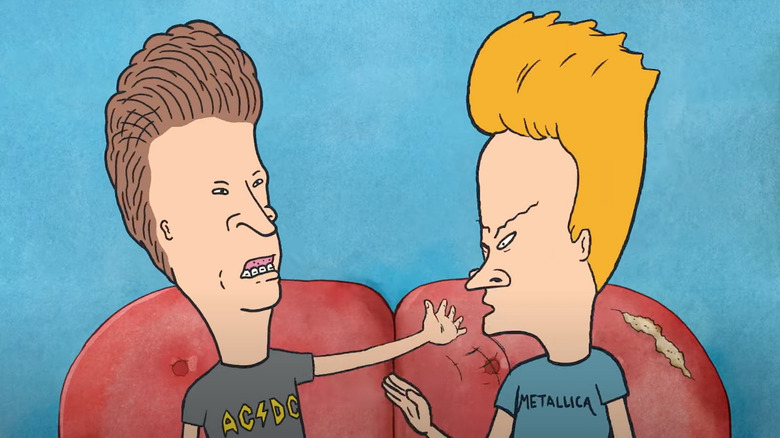 Beavis and Butt-Head slap