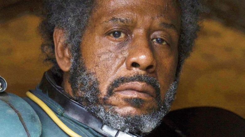 Saw Gerrera staring