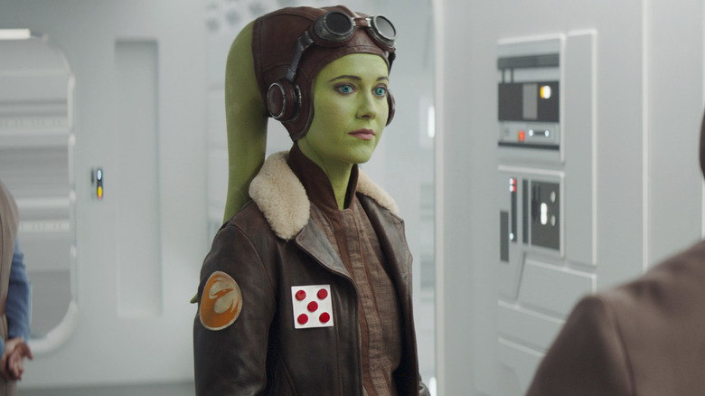 Ahsoka's Hera Syndulla at a New Republic meeting