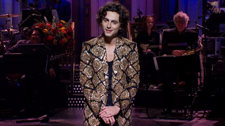 Timothée Chalamet on SNL