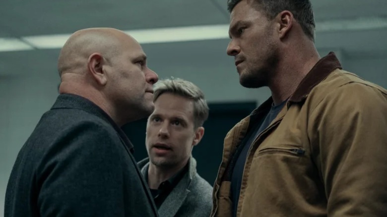 Domenick Lombardozzi, Shaun Sipos, Alan Ritchson, Reacher