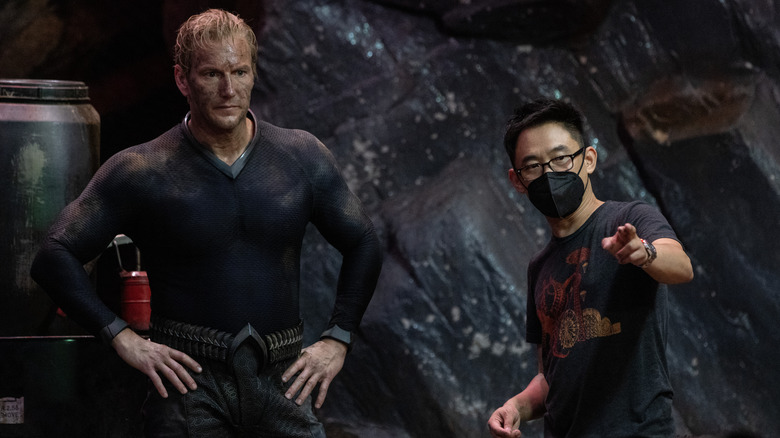 Aquaman Lost Kingdom Patrick Wilson and James Wan 