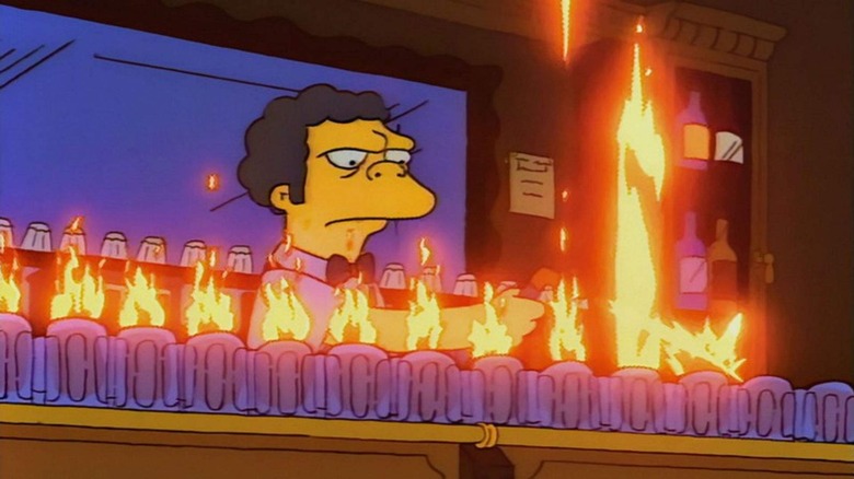 The Simpsons Flaming Moe's