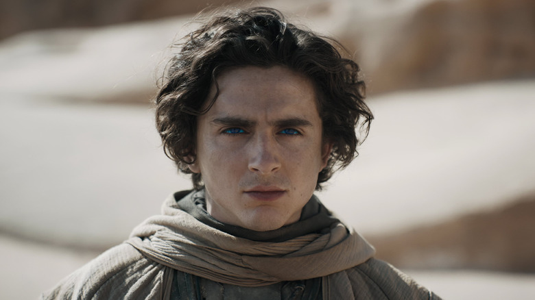 Timothée Chalamet in Dune: Part One