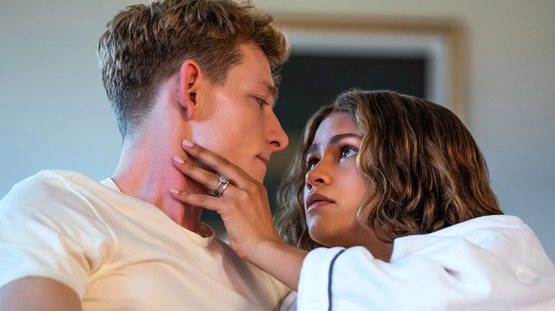 Mike Faist and Zendaya in Challengers